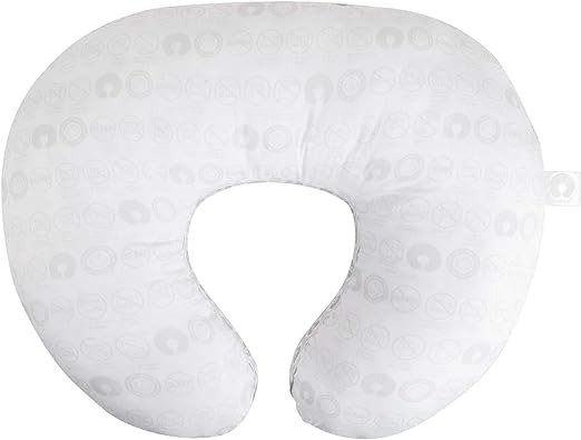 Boppy Nursing Pillow Bare Naked Original Support, Boppy Pillow Only, Nursing Pillow Cover Sold Separately, Ergonomic Nursing Essentials for Breastfeeding and Bottle Feeding, with Firm Fiber Fill
