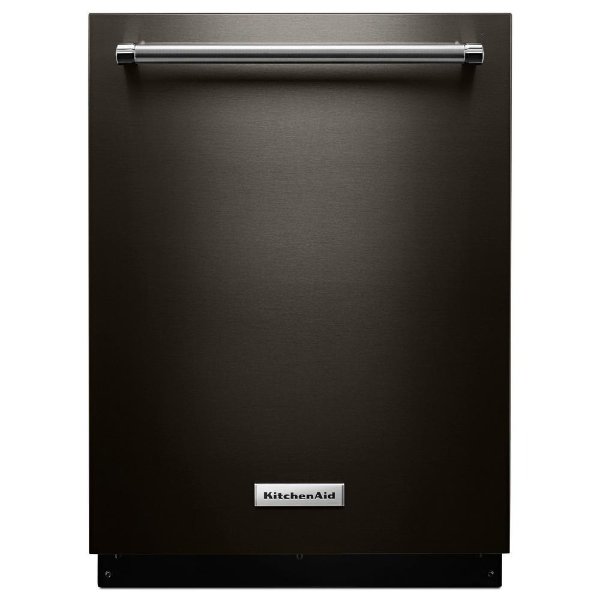 Top Control Built-In Tall Tub Dishwasher in PrintShield Black Stainless with Fan-Enabled ProDry, 39 dBA