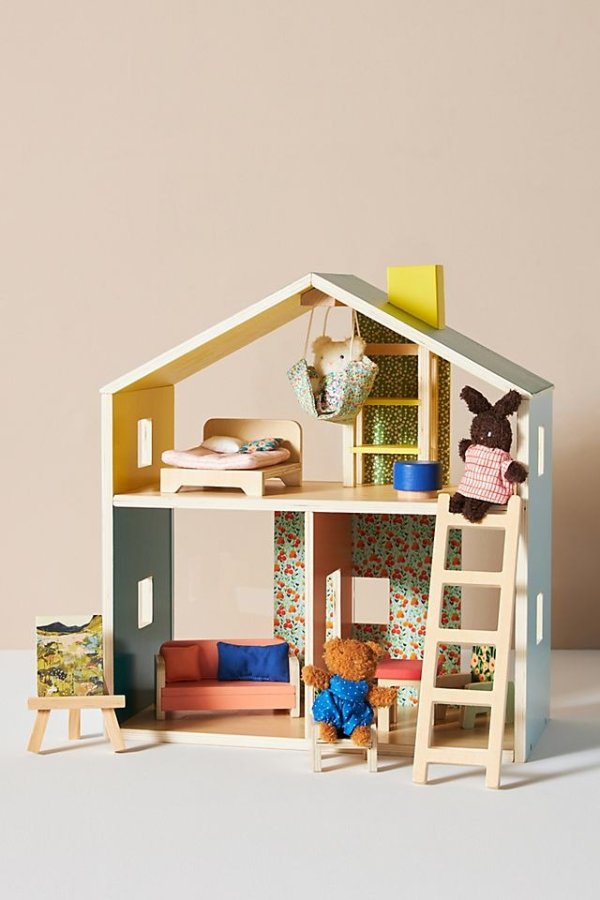 Little Nook Dollhouse Toy Set