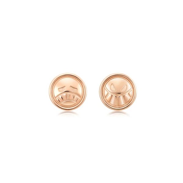 One Piece 18K Rose Gold Earrings | Chow Sang Sang Jewellery eShop