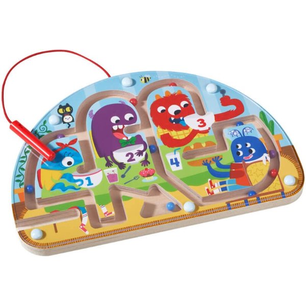 Monsters Munch Magnetic Maze