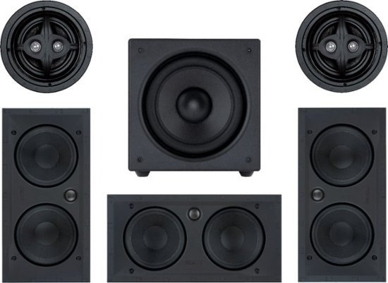 Sonance MAG Series 5.1-Ch. Premium 6-1/2" In-Wall Surround Sound Speaker System