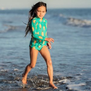 Hanna Andersson 儿童泳衣促销 有长袖长裤款不怕水凉