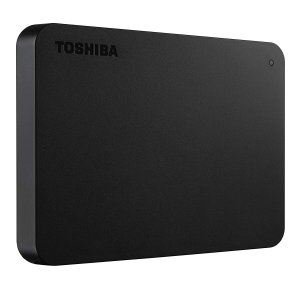 TOSHIBA 2TB 甲壳虫 黑色移动硬盘 HDTB420XK3AA