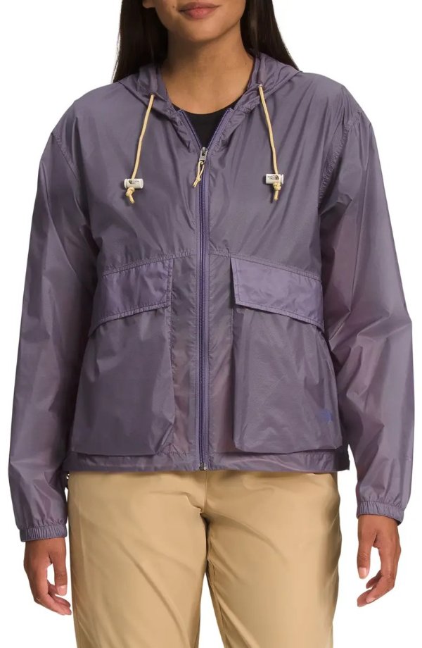 M66 Translucent Wind Resistant Hooded Jacket