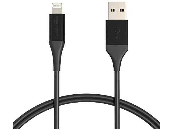 (2 PACK) USB-A to Lightning ABS Charging Cable, MFi Certified