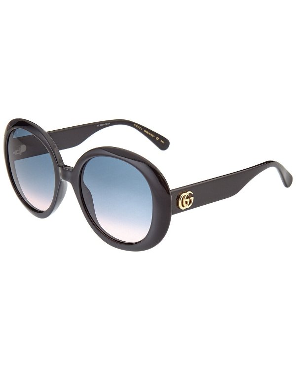 Women's GG0712S 55mm Sunglasses