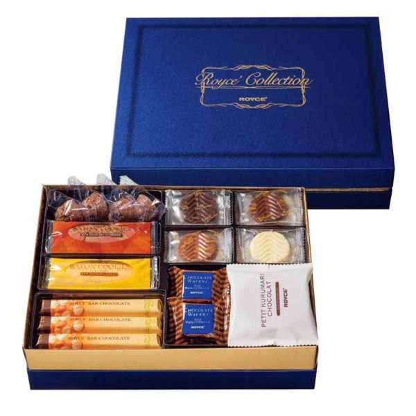 【日本直邮】北海道ROYCE'若翼族 巧克力组合礼盒装 10种78枚装 
