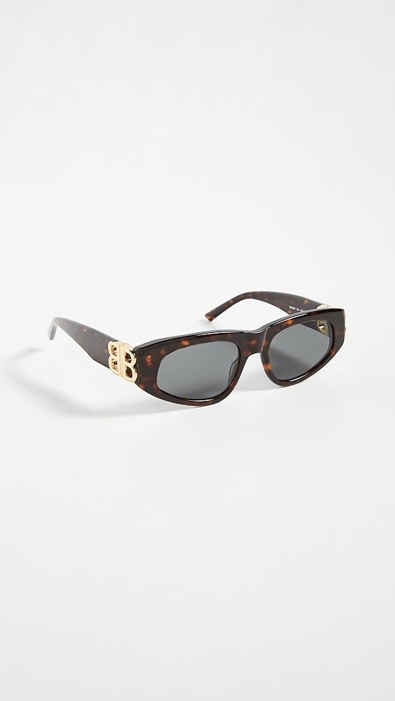 Dynasty Vintage Inspired Oval Sunglasses