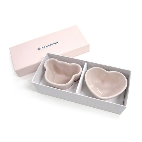 【新品】LE CREUSET スパイスジャー 4個セット　アイボリー　アップル 新品】LE CREUSET スパイスジャー 4個セット アイボリー