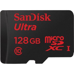 SanDisk 128GB microSDXC Memory Card Ultra Class 10 UHS-I