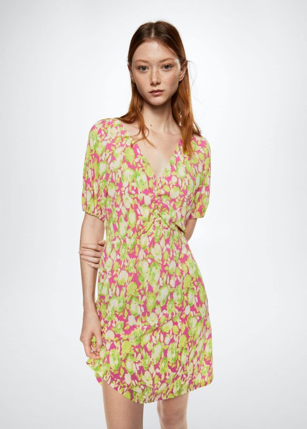 Floral print dress - Women | Mango USA