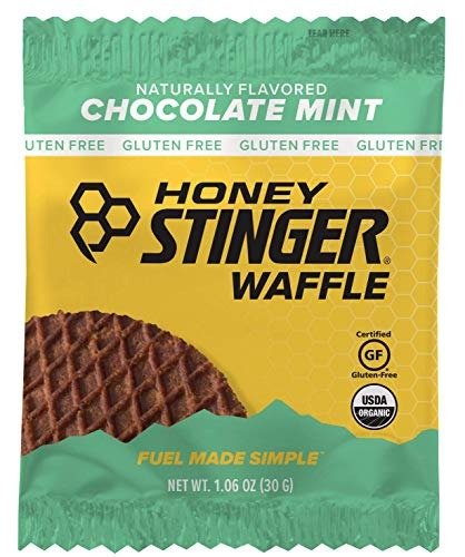 Organic Gluten Free Waffle, Chocolate Mint, Sports Nutrition, 1.06 Ounce (16 Count)