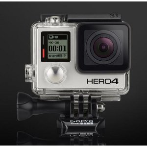 史低价！GoPro HERO4 黑色版 超便携专业运动摄影机