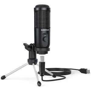 USB Microphone for Computer, SUDOTACK Condenser PC Mic Kit for Streaming