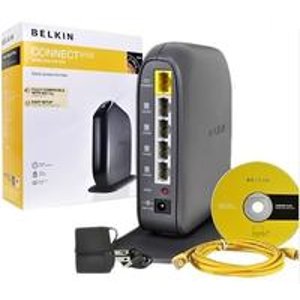 Belkin Connect N150 802.11n无线 4接口 路由器