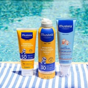 Ending Soon: Mustela Kids Sun Care Products Sale
