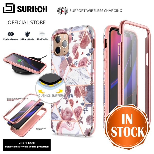 Luxury Rose Gold Hard Case For iPhone 11 Pro Max Case For iPhone 6 7 8 Plus X Xs Max Case Cover With Screen Protector 360 Capa|Fitted Cases| - AliExpress