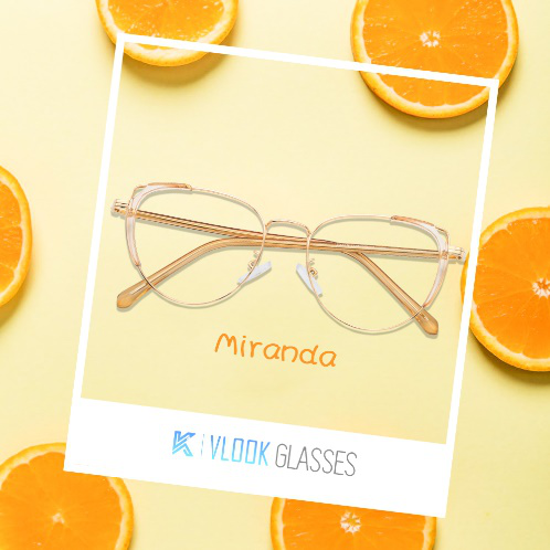 Miranda 猫眼镜框4色可选
