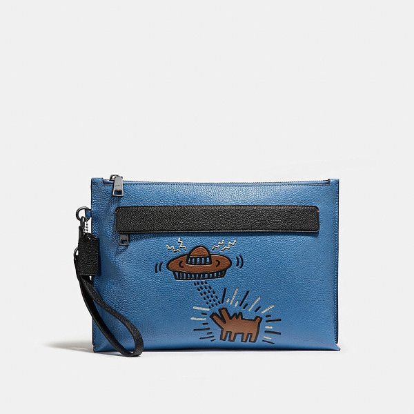 X Keith Haring Pouch