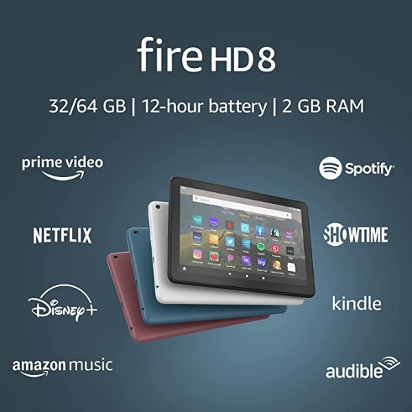 Fire HD 8 平板电脑 32GB