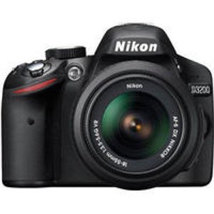 Nikon D3200 24.2 MP Digital SLR Camera w/18-55mm Lens