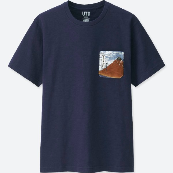 HOKUSAI BLUE T恤