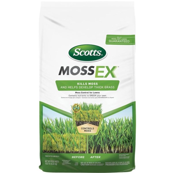 Scotts MossEx, Moss Killer for Lawns 18.37 lbs.