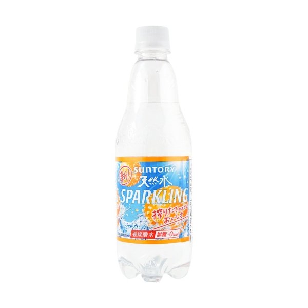 SUNTORY Tennensui Sparkling Drink Orange 500ml