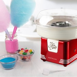 Nostalgia Cotton Candy Machine - Retro Cotton Candy Machine for Kids