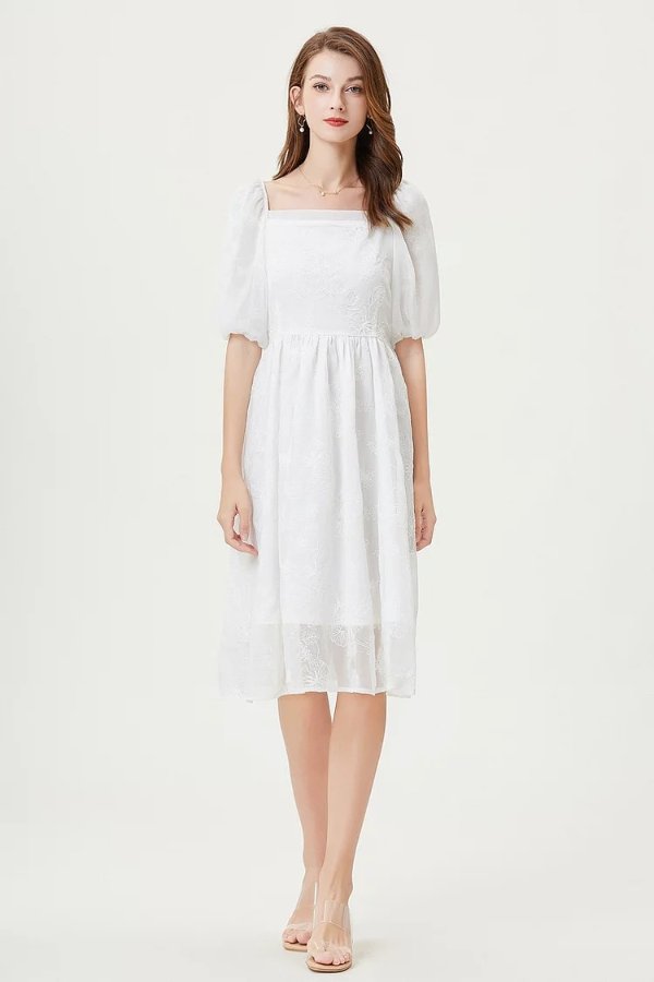 Sylphide | Anaphalis Embroidered Dress