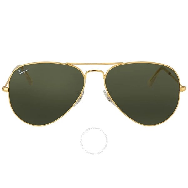 Aviator 58mm Classic Green Sunglasses Aviator 58mm Classic Green Sunglasses