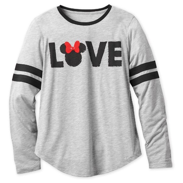 Minnie Mouse Long Sleeve T-Shirt for Women | shopDisney