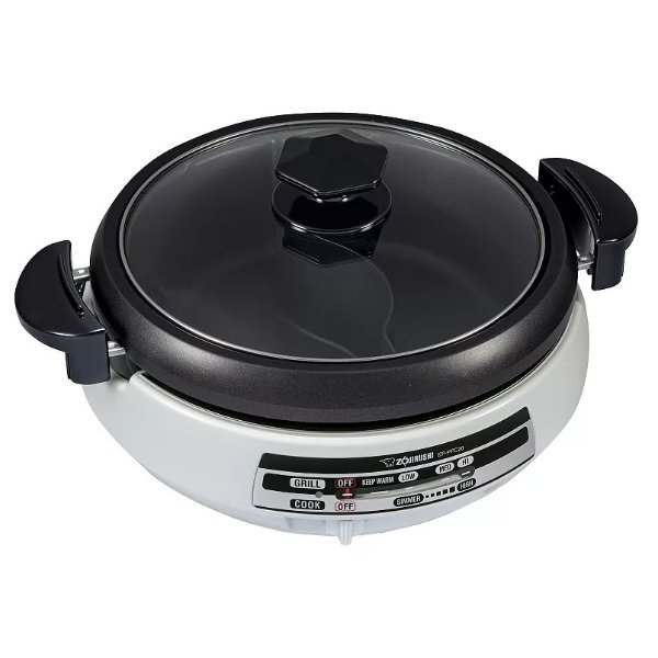 Zojirushi EA-DCC10 Gourmet Sizzler Electric Griddle with 12-Piece