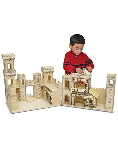 可折叠式木质城堡