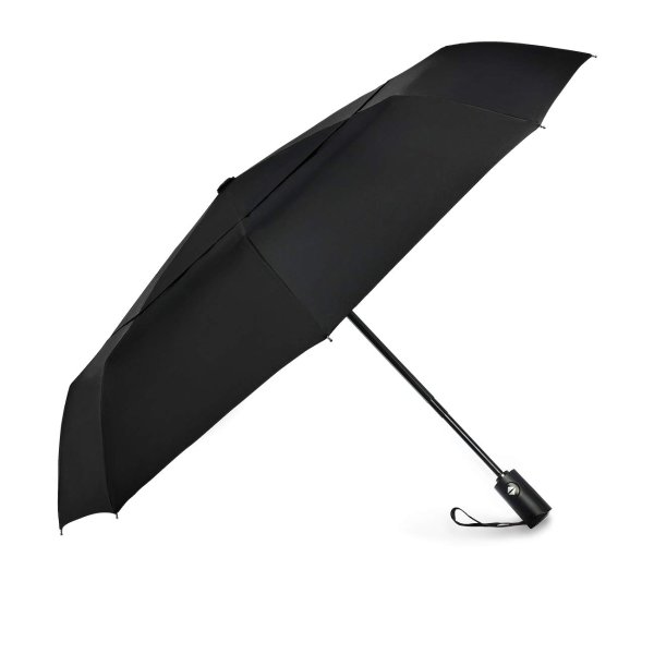 双层防风自动折叠雨伞