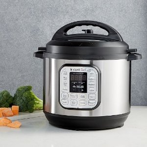 Instant Pot DUO80 7-in-1 Multi-Use Programmable Pressure Cooker, 8 Quart/1200W