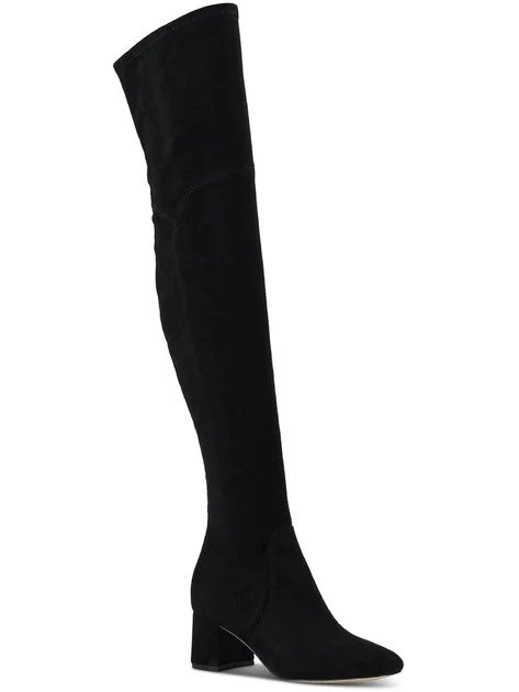 Charlote Womens Faux Suede Tall Over-The-Knee Boots