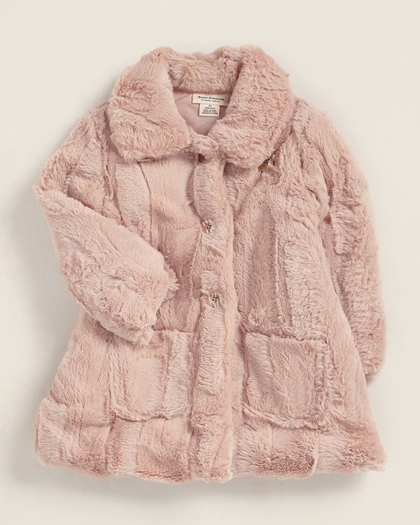 (Toddler Girls) Faux Fur Jacket
