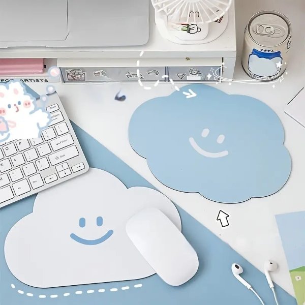 Small Cloud Mini Ins Style Mouse Pad Small Small Size Cute Japanese Office Desk Pad For Men And Women | Shop Now For Limited-time Deals | Temu