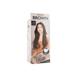 【2021新色】韩国MISE EN SCENE爱茉莉 美妆仙 HELLO CREAM 染发剂 8MB 多彩棕色 单组入 白发可用 | 亚米