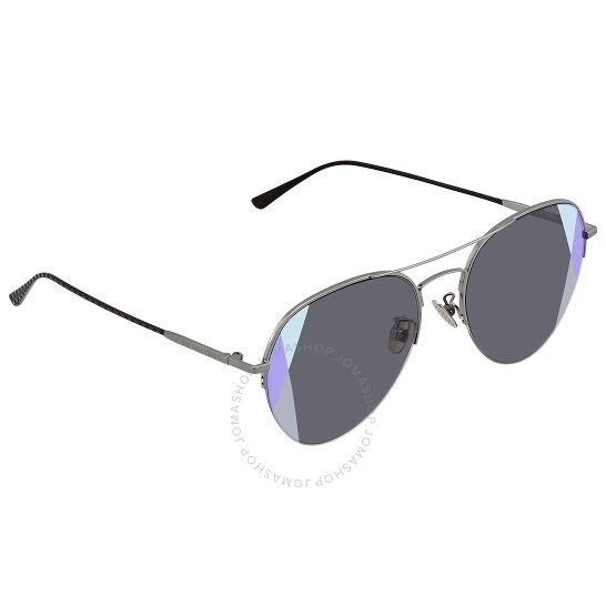 Grey Aviator Sunglasses BV0247S 001 56