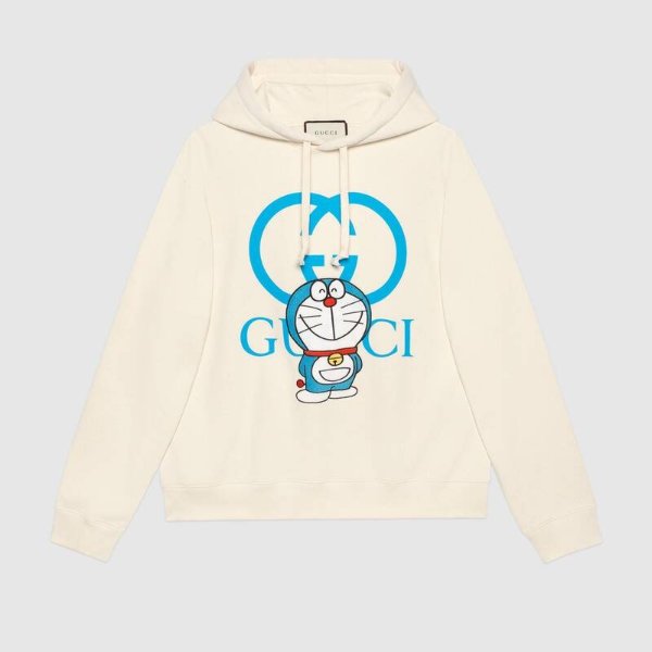 Gucci - Doraemon x Gucci cotton sweatshirt