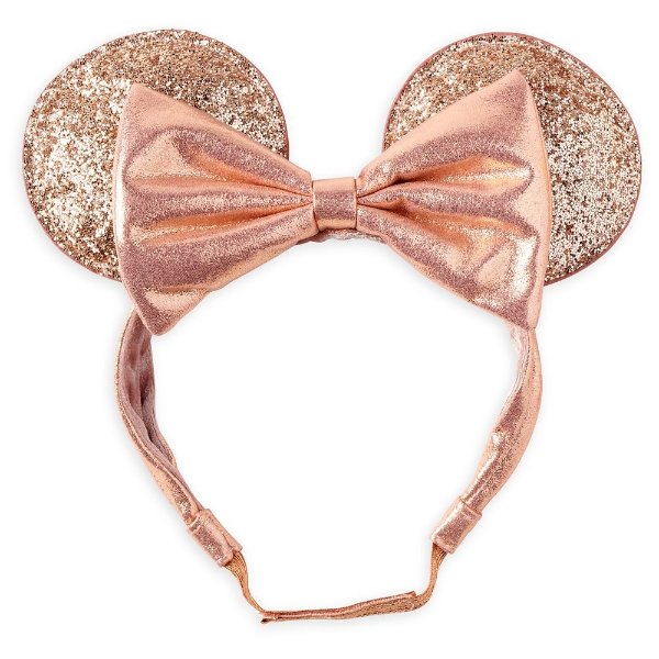 Minnie Mouse Adjustable Ear Headband – Briar Rose Gold | shopDisney