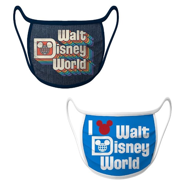 Walt Disney World主题 口罩2个，儿童到成人码全