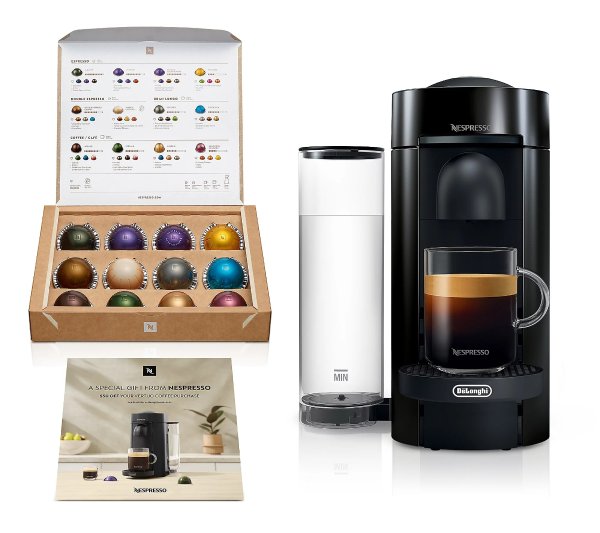 VertuoPlus Coffee & Espresso Maker with Voucher