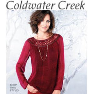 Coldwater Creek 冬季服装以及配饰等促销