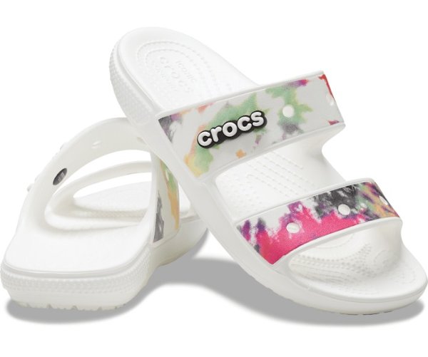 Classic Crocs Tie-Dye Graphic Sandal