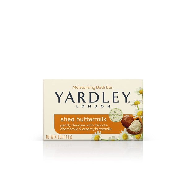 Yardley London 敏感肌肤天然保湿沐浴皂热卖 滋润养护