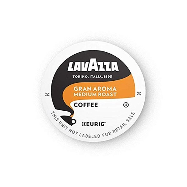 Gran Aroma Single-Serve Coffee K-Cups for Keurig Brewer, Medium Espresso Roast, 10-Count Boxes (Pack of 6)